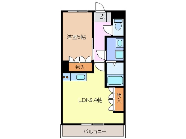 上小田井駅 徒歩35分 3階の物件間取画像